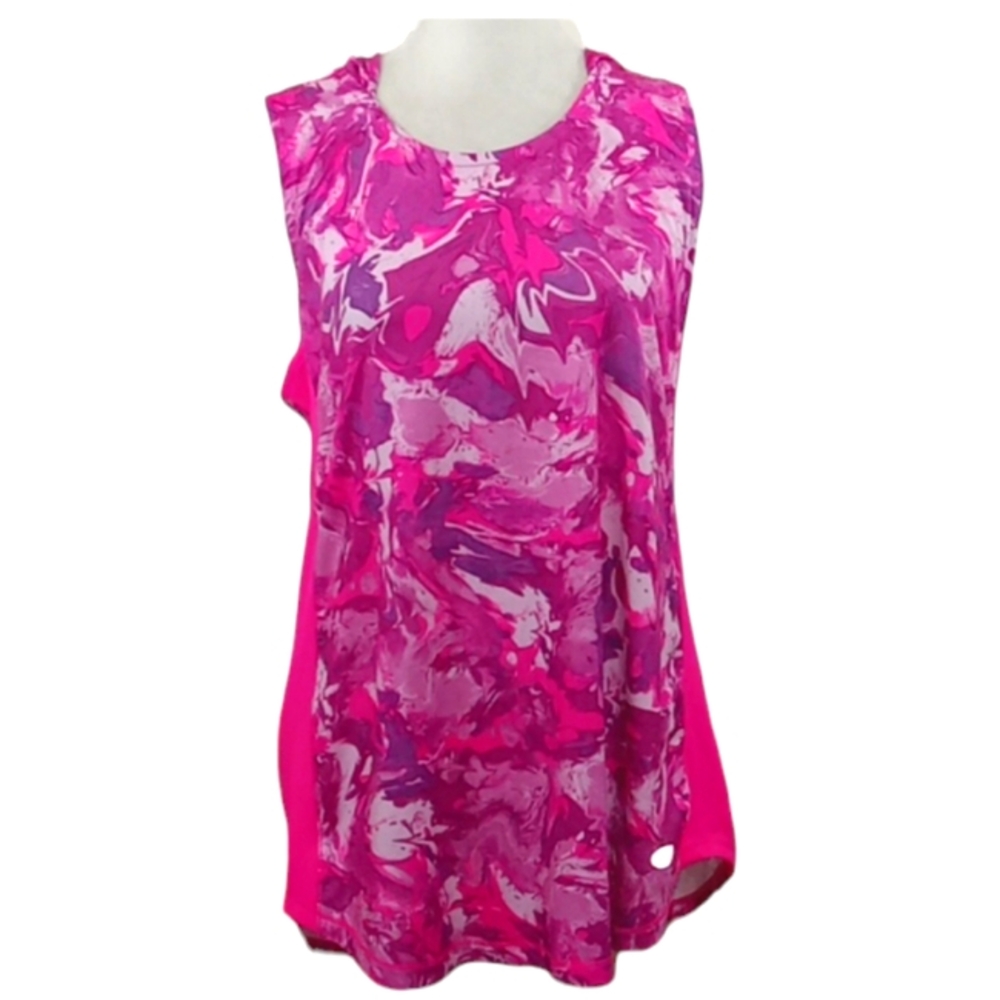 Reel Legends Hooded Sun Top Sleeveless Relaxed Fit Size Medium
